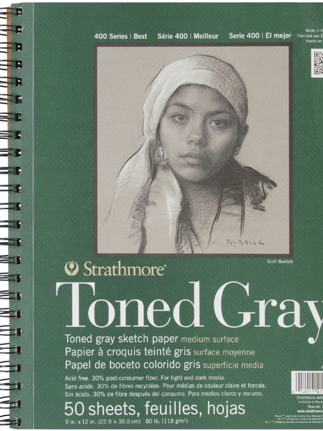 Strathmore Toned Gray Pad 50 Shts