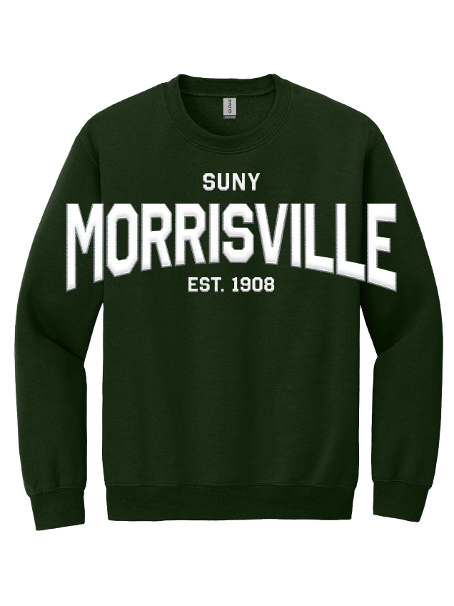【MODERNIF】Morrisville lettering brushed sweatshirt 02ff7845-2043-49cd-8a82-