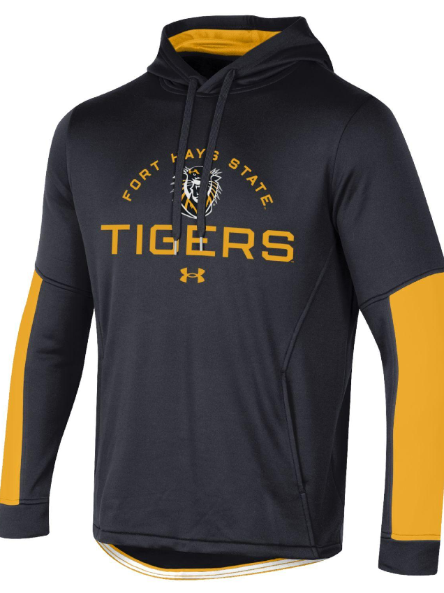 Black and gold hot sale under armour hoodie