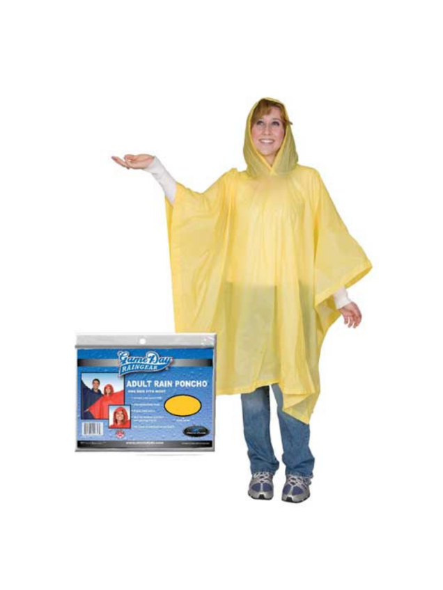 Stadium rain clearance gear