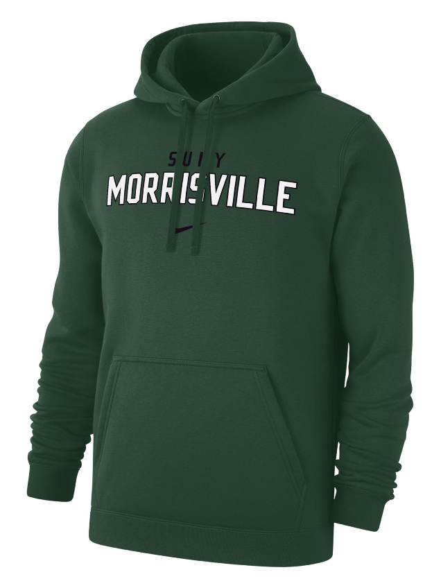 【MODERNIF】Morrisville Lettering Sweatshirt Morrisville State College Mustangs Apparel Store Morrisville