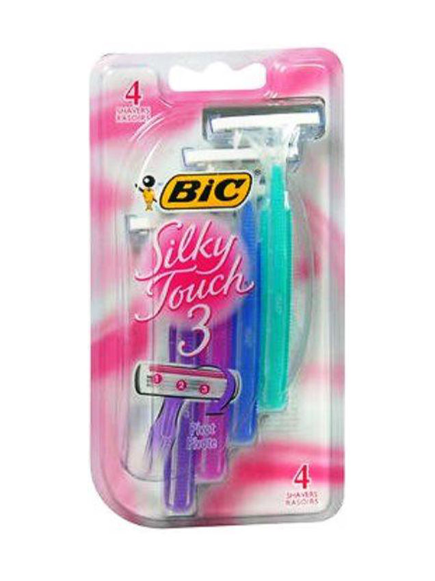 Bic Silky Touch 3 Razors 4ct