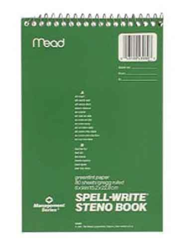 Steno Pad Mead