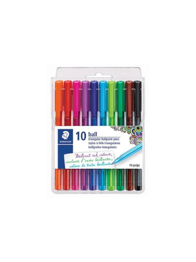 Bolígrafo STAEDTLER 10 colores