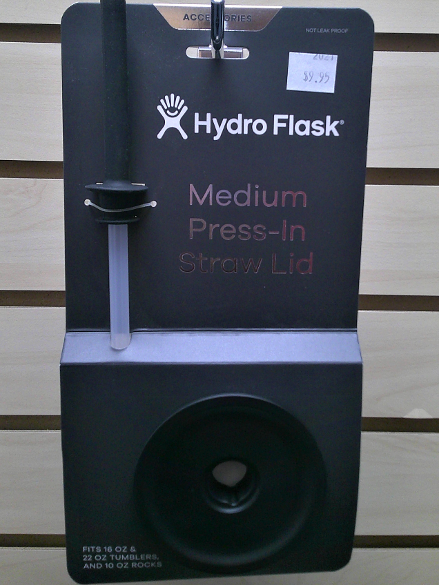 Hydro Flask Tumbler Press-In Straw Lid