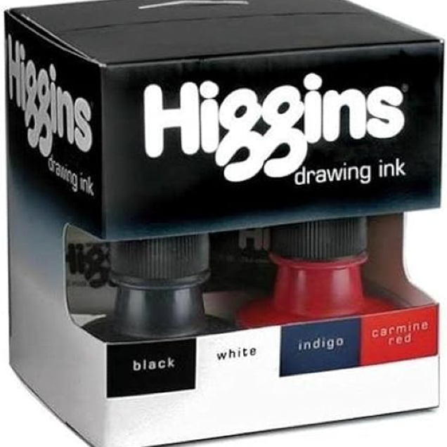 DISC_ HIGGINS Ink Dye-Based Drawing Ink Set | MSU Bookstore