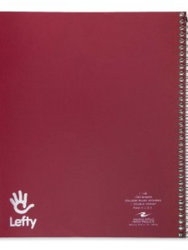 Lefty Spiral Notebook: Languages