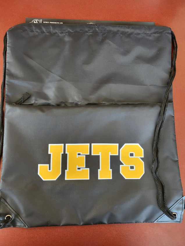 Jets Drawstring Backpack