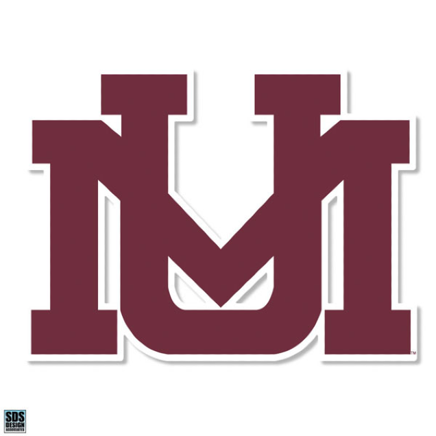 Interlocking UM Vinyl Decal