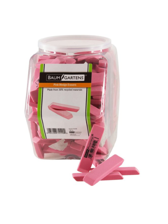 Pink deals rubber eraser