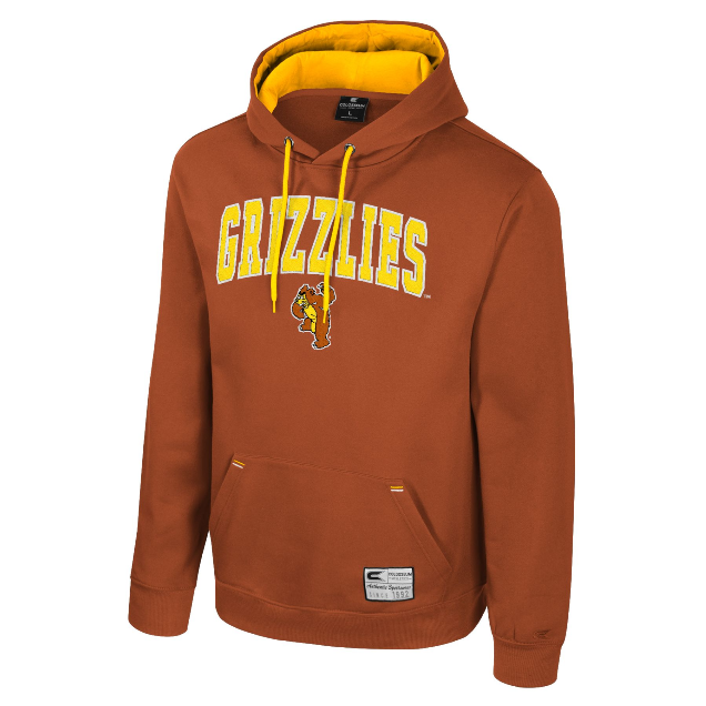 Retro Copper Grizzlies over Slobbering Bear Hoodie