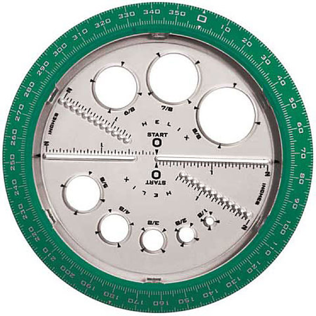 Helix angles circles maker