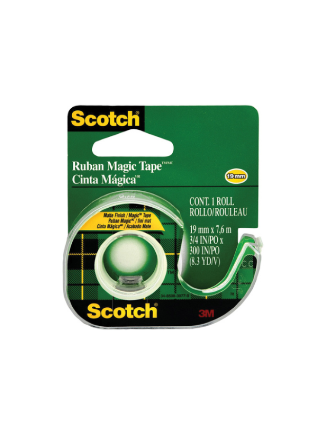 Scotch® 0.5 x 6.9yd. Double Sided Tape In Dispenser Rolls, 6ct.