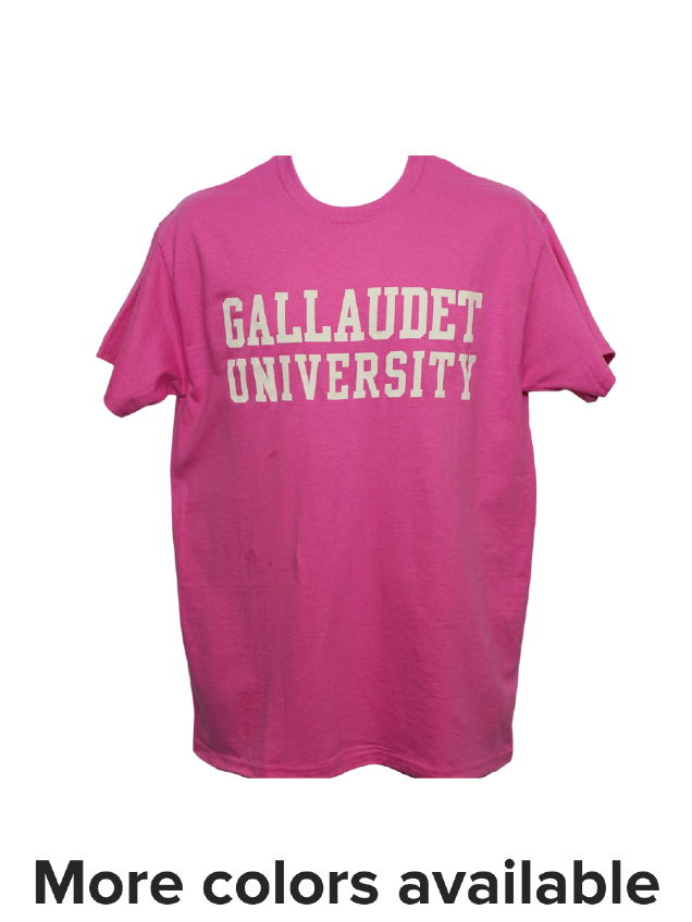 Gallaudet University Size S To 5XL Made In The USA T-Shirt - Main Image