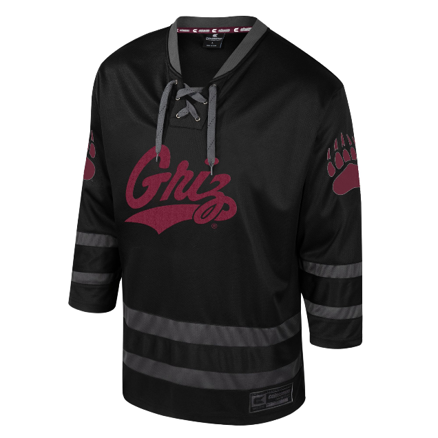 Black Griz Hockey Jersey