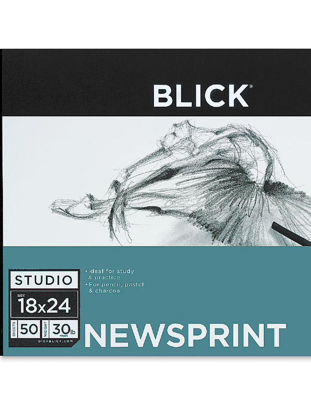 Newsprint Pad 50 Sheet 18X24