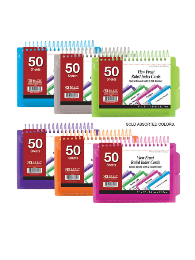 4x6 Ruled Index Cards from School Specialty