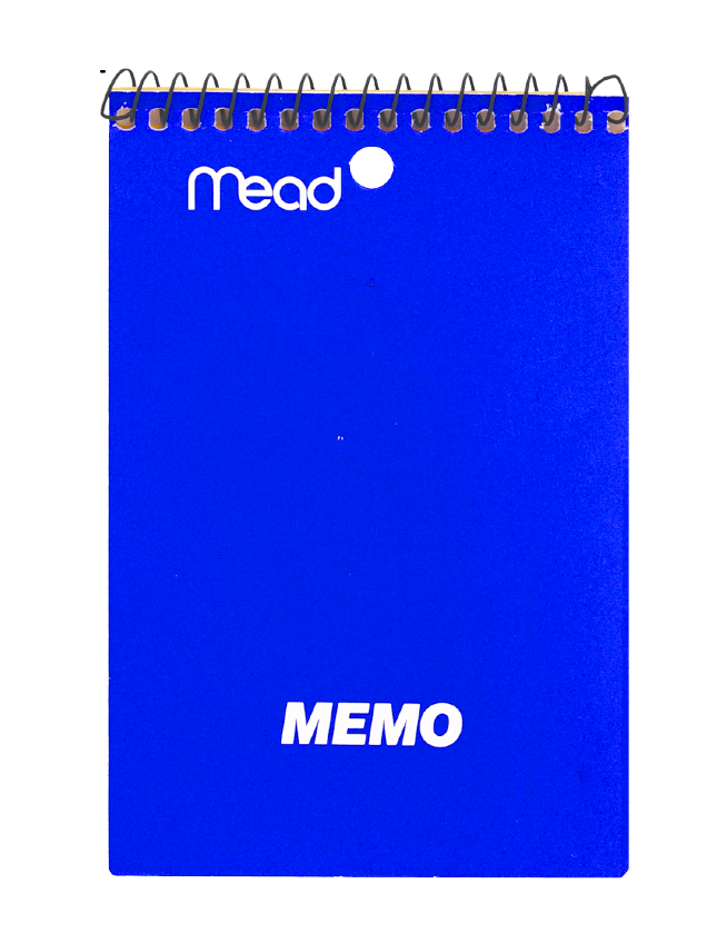 Mead Memo Book