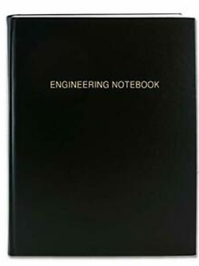 Engineering Notebook 168 Pages