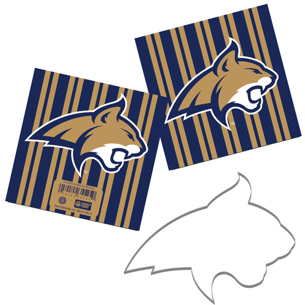 NCAA Montana State Bobcats Laser Cut Chrome License Plate Frame