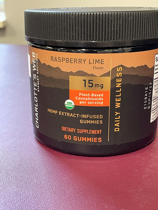 Charlotte's Web™ Hemp Extract-Infused Gummies - Raspberry Lime