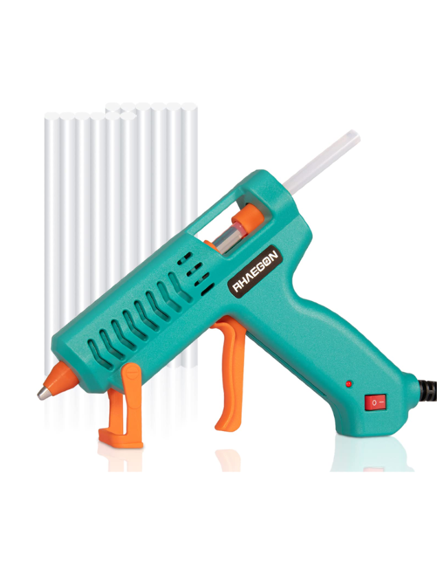 Mini Craft Glue Gun w/ 12 Glue Sticks