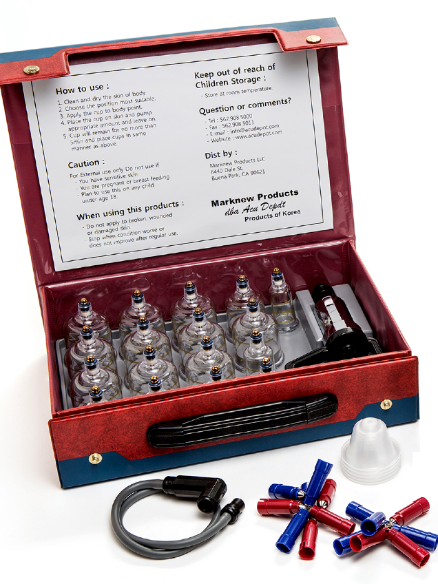 Acu Point Cupping Set Bio Mag