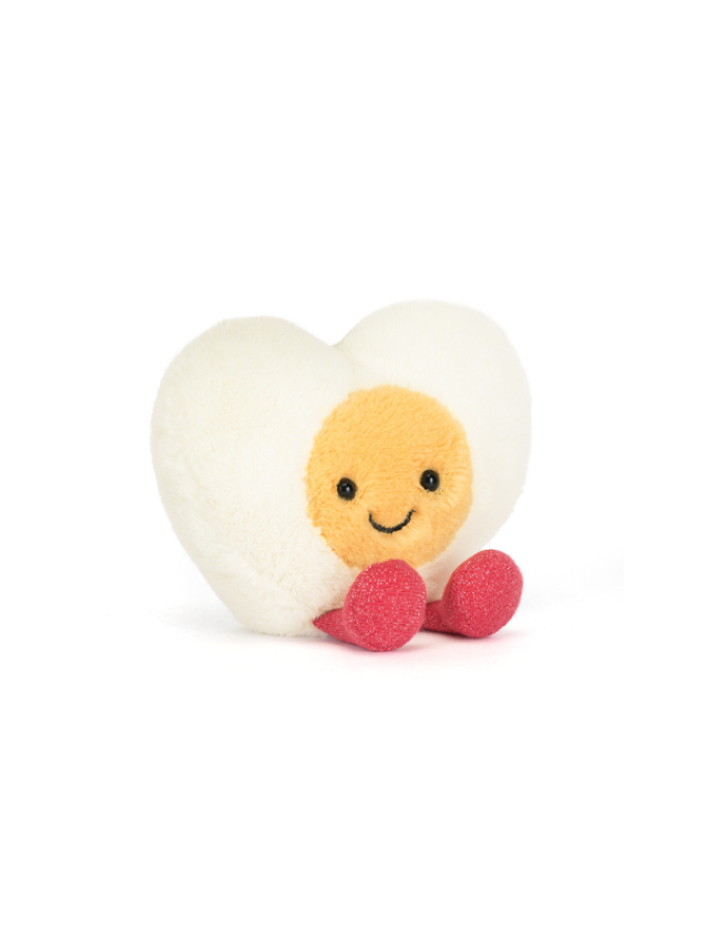 SCC Lincoln Campus Store Jellycat Amuseables Heart Hard Boiled Egg