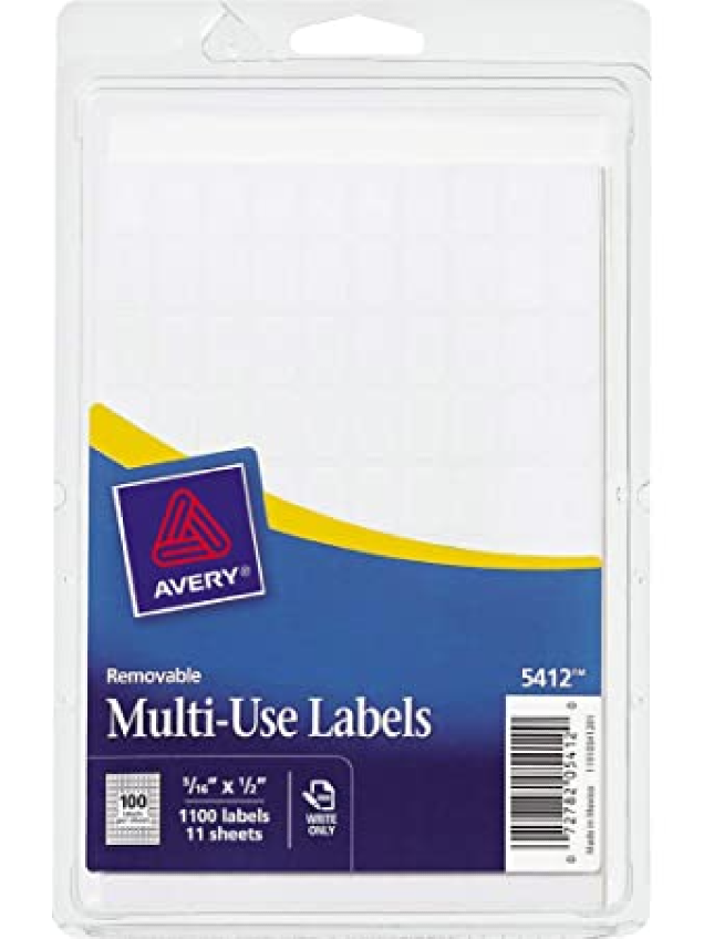 Multi Purpose Labels- Removable