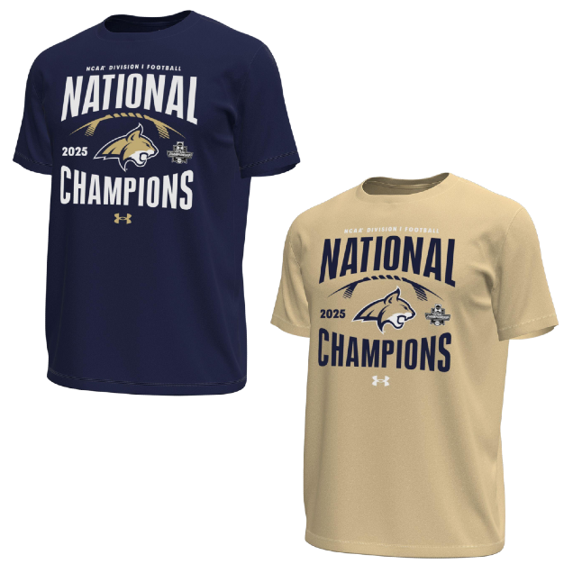 Under Armour 2025 National Champions Bobcat Football Tech Stretch