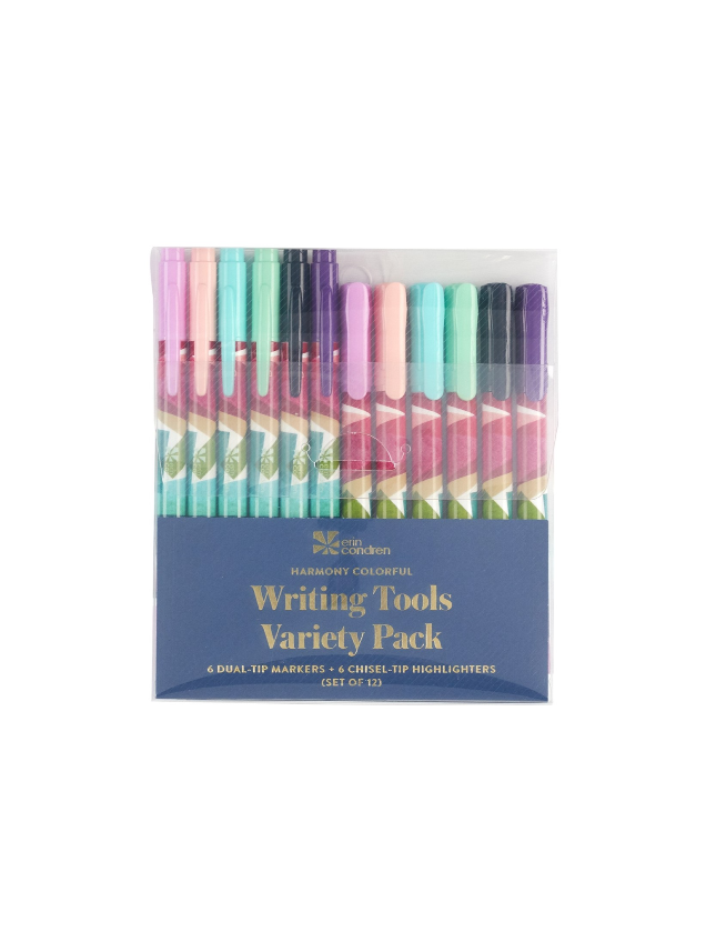 Harmony Colorful Writing Tools Variety Pack