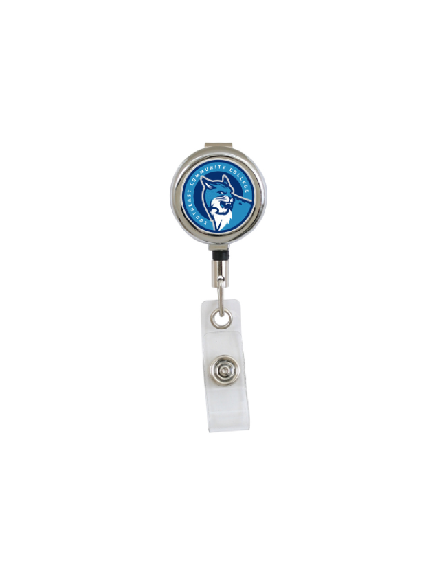 SCC Beatrice Campus Store Spirit Premium Badge Reel