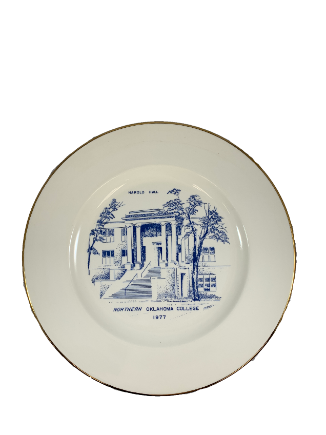 Harold Hall Plate by Gene Dougherty