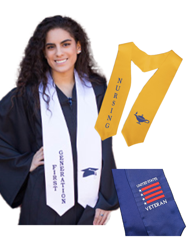 Graduation Stoles Oak Hall